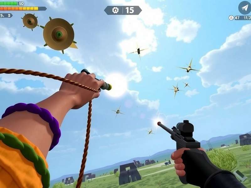 Intense Battle in Fiesta Rifle Legend Fiesta Rifle Legend Gameplay Screenshot